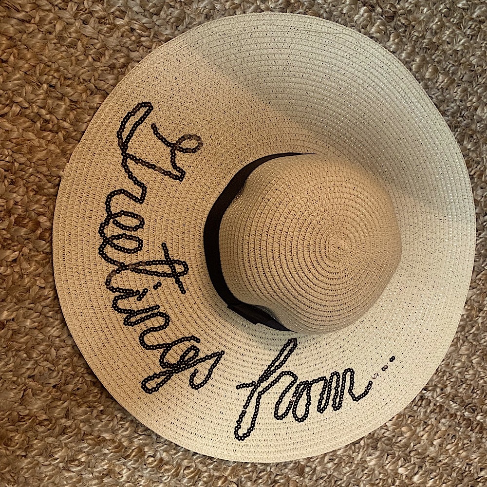 Women’s Wide Brim Straw Sun Hat